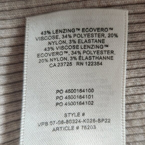 Aritzia Wilfred Free Cut-Out Knit Mini Dress | Oatmeal M - Picture 11 of 12